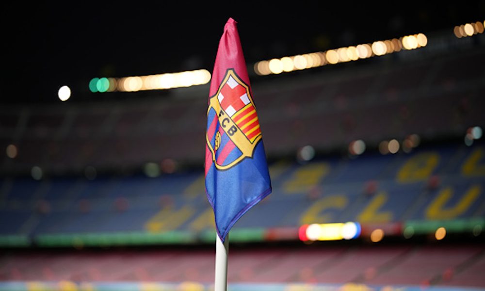 Barcelona corner flag