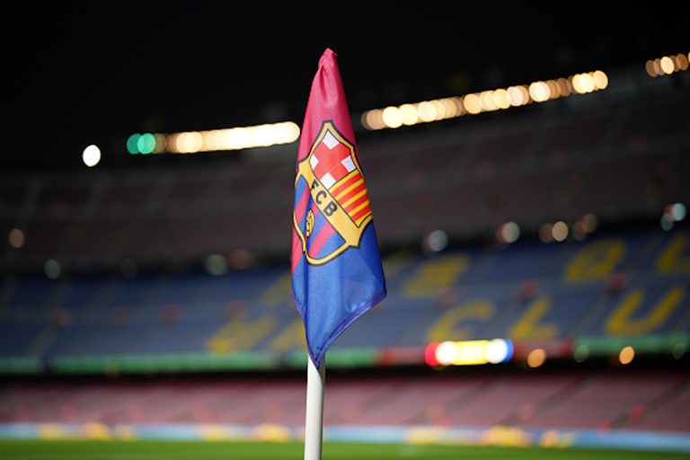 Barcelona corner flag