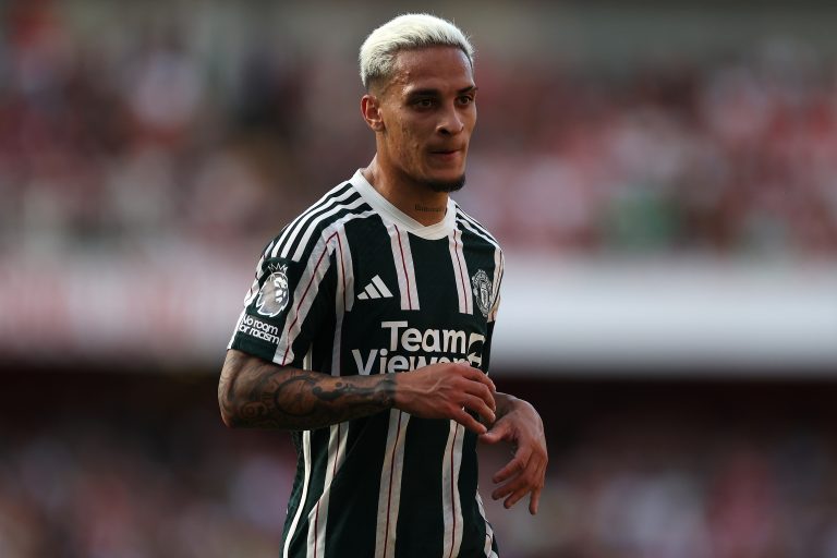 Manchester United release statement on Antony