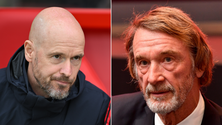 Sir Jim Ratcliffe and Erik ten Hag