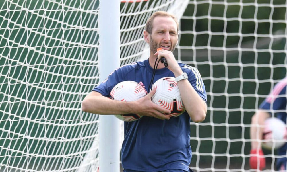 Andreas Georgson in training