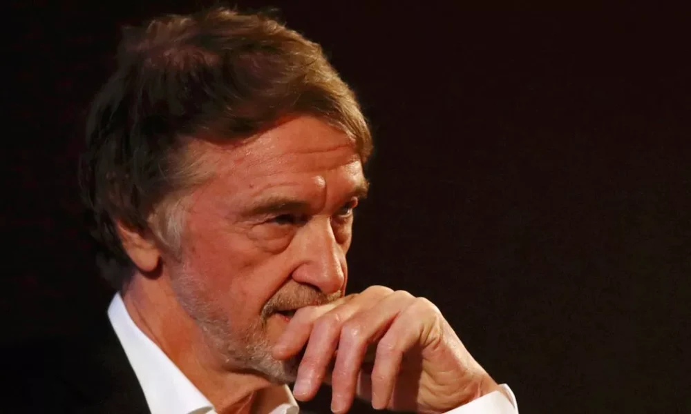 INEOS owner Sir Jim Ratcliffe Manchester United