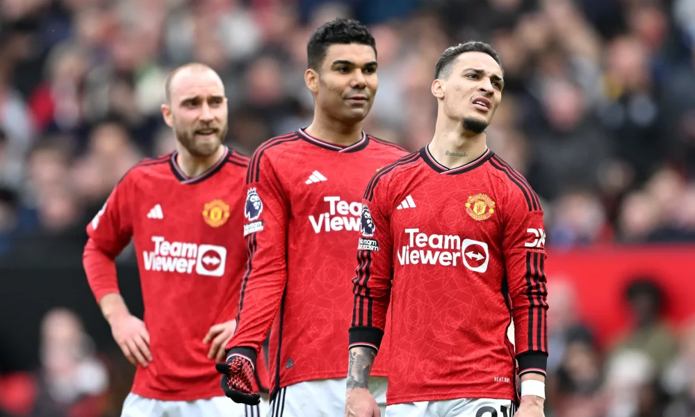 Christian Eriksen, Casemiro and Antony