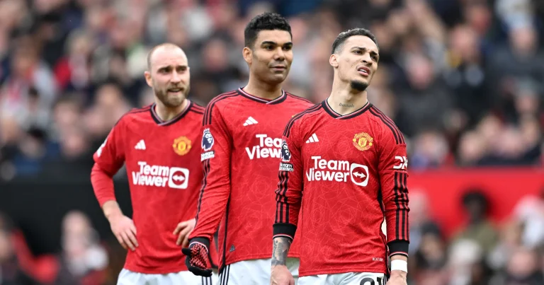 Christian Eriksen, Casemiro and Antony