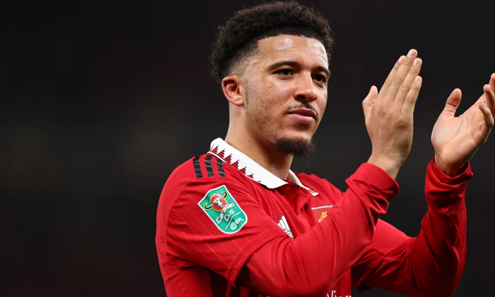 Jadon Sancho clapping