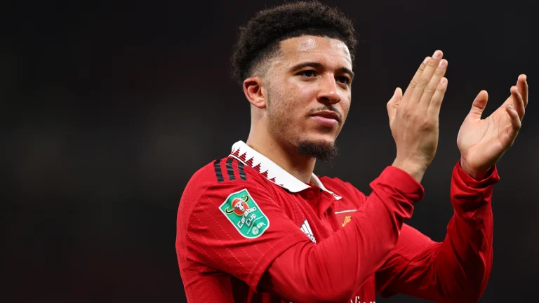 Jadon Sancho clapping