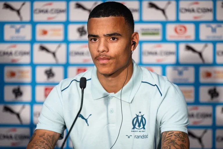 Mason Greenwood Marseille press conference