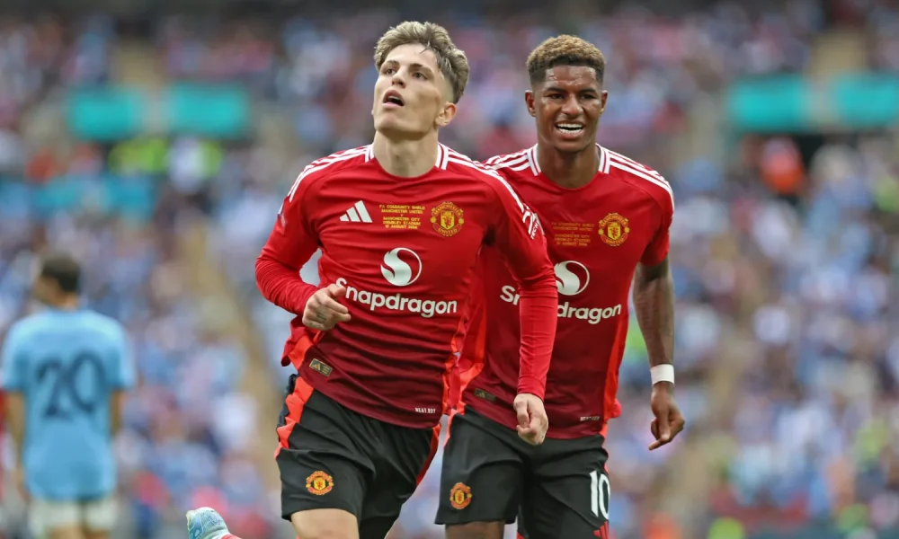 Alejandro Garnacho and Marcus Rashford