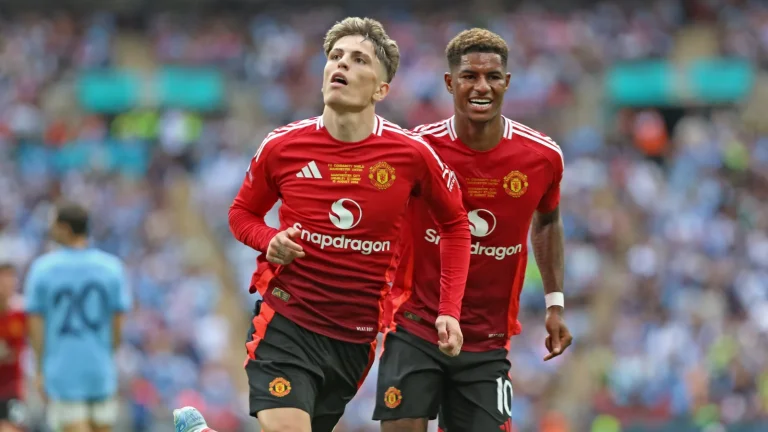 Alejandro Garnacho and Marcus Rashford