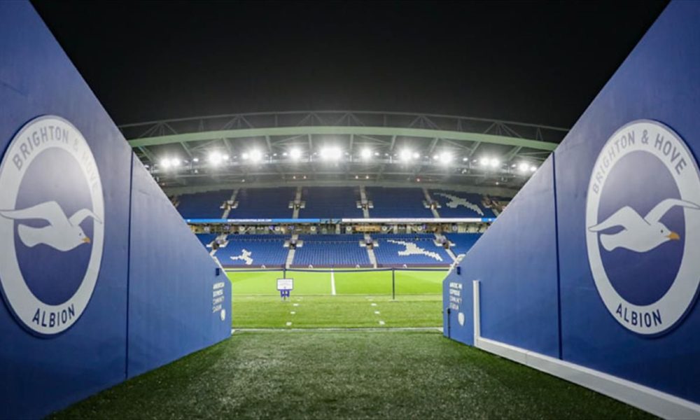 Brighton & Hove Albion tunnel at stadium