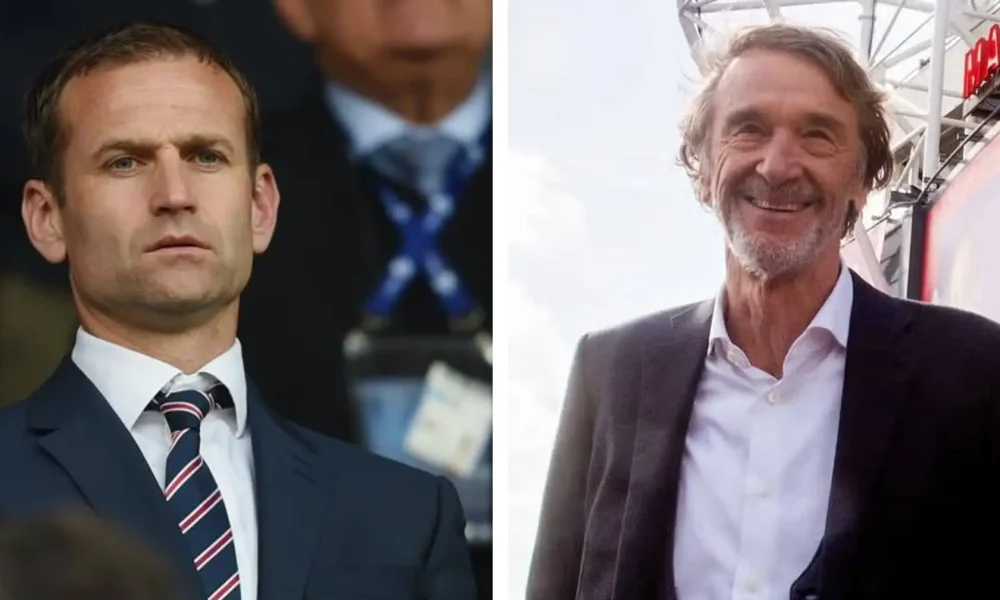 Dan Ashworth and Sir Jim Ratcliffe