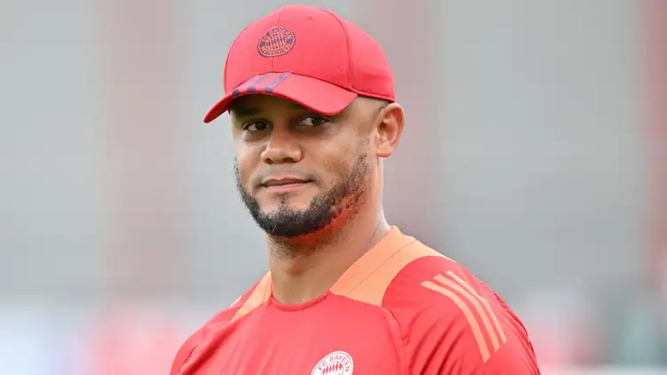 Bayern Munich manager Vincent Kompany