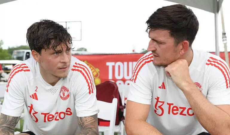 Victor Lindelof and Harry Maguire