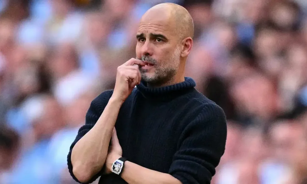 Manchester City manager Pep Guardiola
