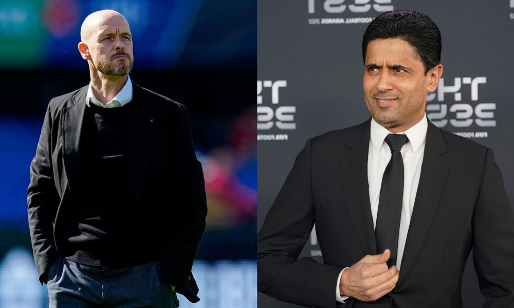 Erik ten Hag and PSG