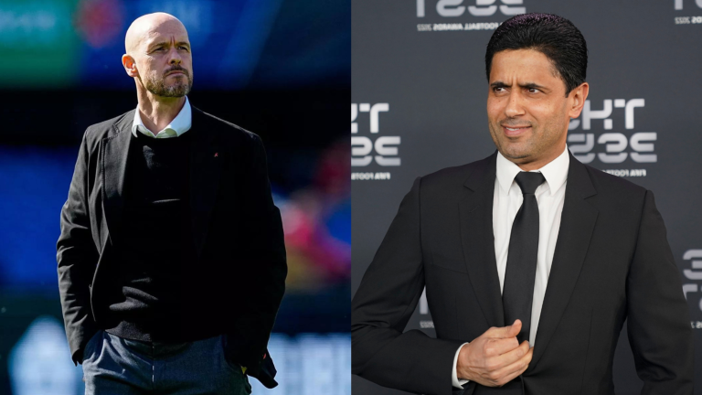 Erik ten Hag and PSG