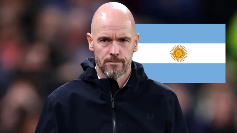 Erik ten Hag / Argentina flag
