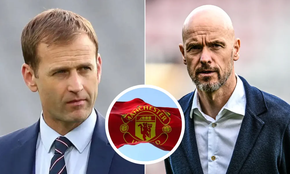 Dan Ashworth and Erik ten Hag