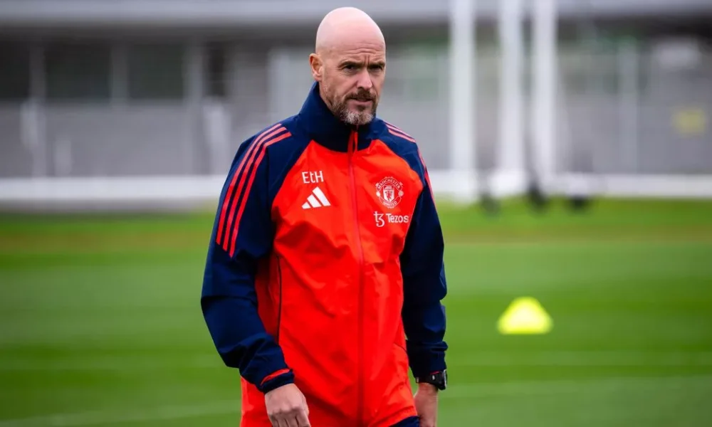 Erik ten hag training