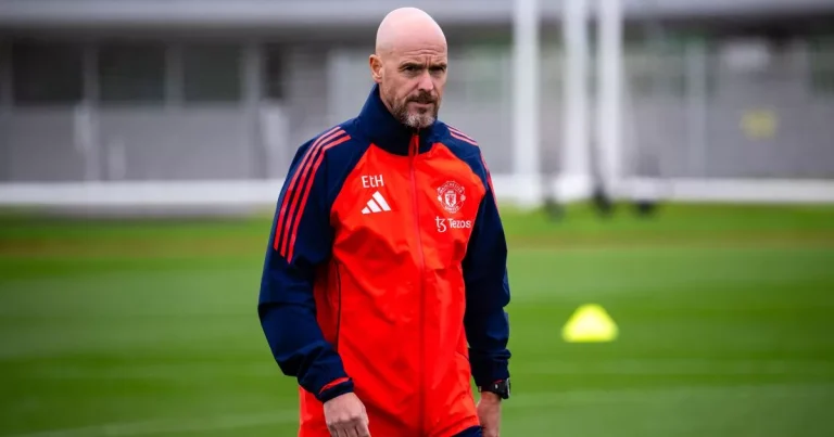 Erik ten hag training
