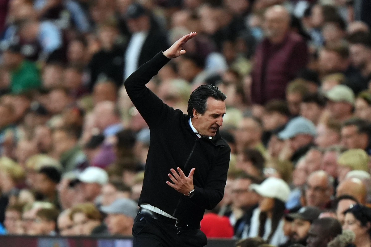 Aston Villa manager Unai Emery