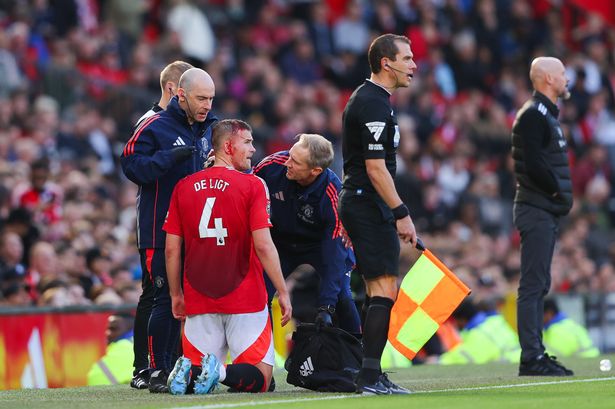 Matthijs de Ligt Injury vs Brentford