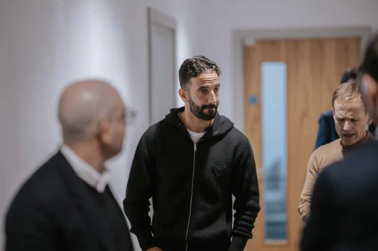 Ruben Amorim at Carrington