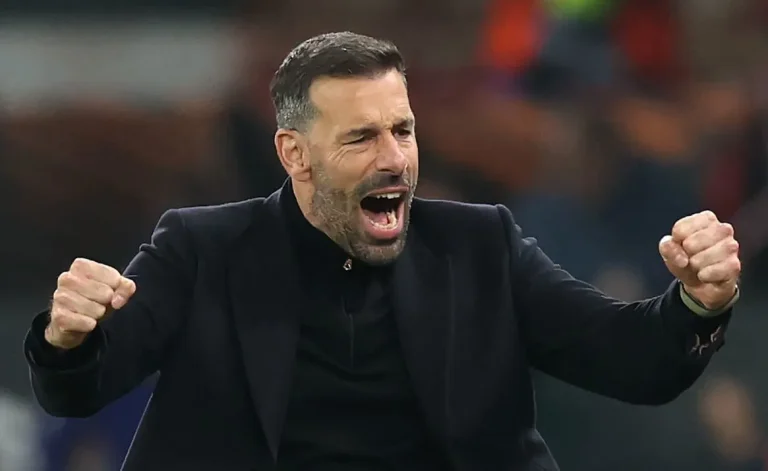 Ruud van Nistelrooy Celebrating