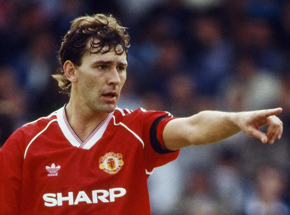 Bryan Robson 1989 Manchester United