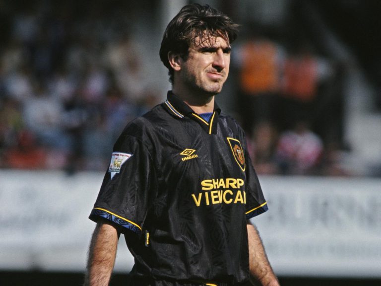 Eric Cantona Manchester United 1995 Away Kit