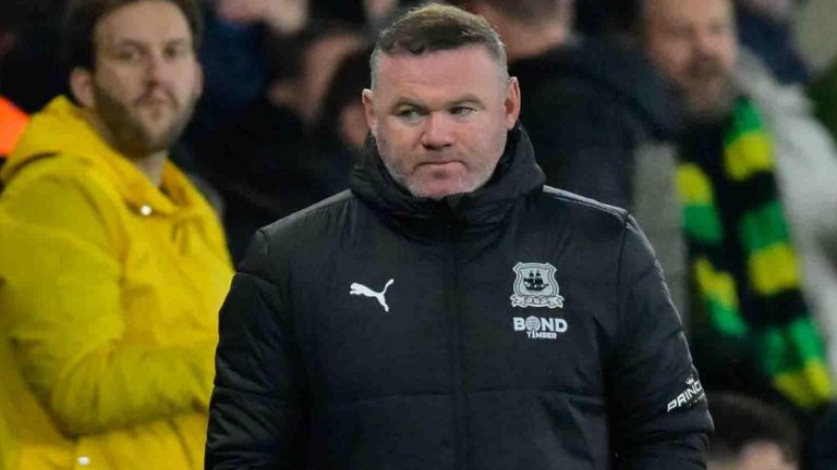 Wayne Rooney Plymouth