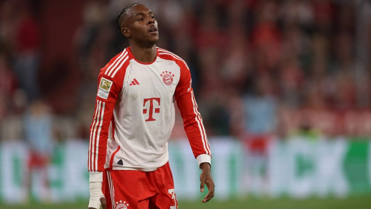 Mathys Tel Bayern Munich Manchester United target