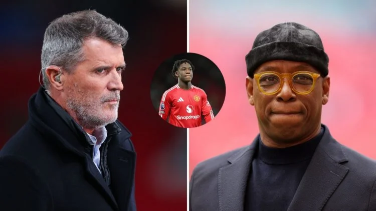 Roy Keane Ian Wright Kobbie Mainoo