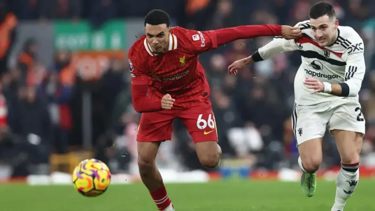 Trent Alexander-Arnold and Diogo Dalot