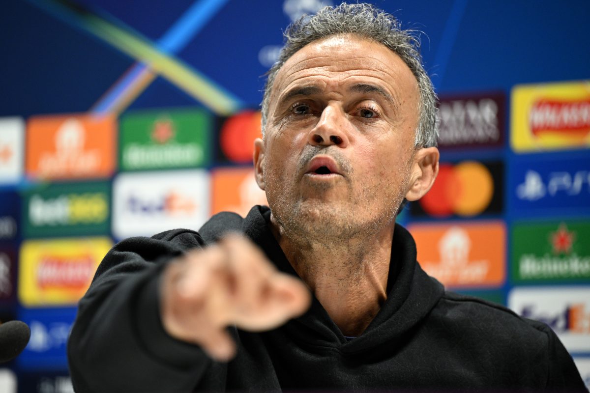 Luis Enrique Speaking on Manchester United target