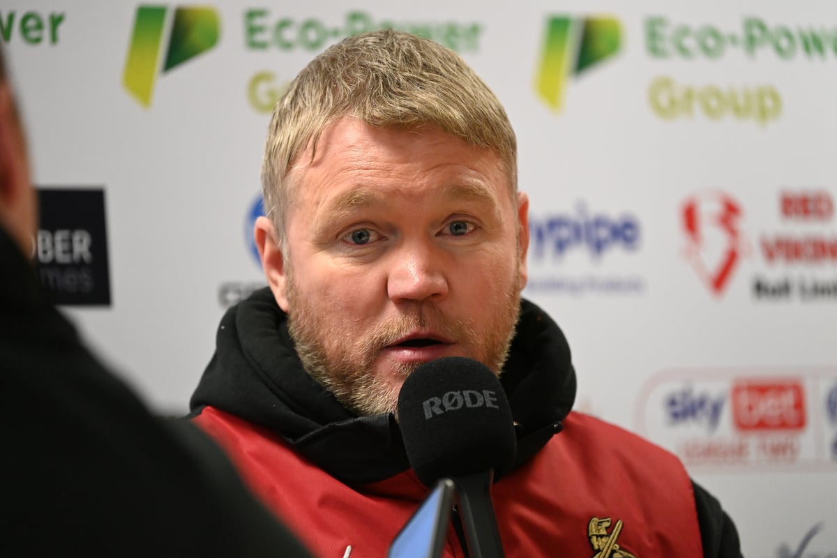 Grant McCann Doncaster manager Ethan Ennis