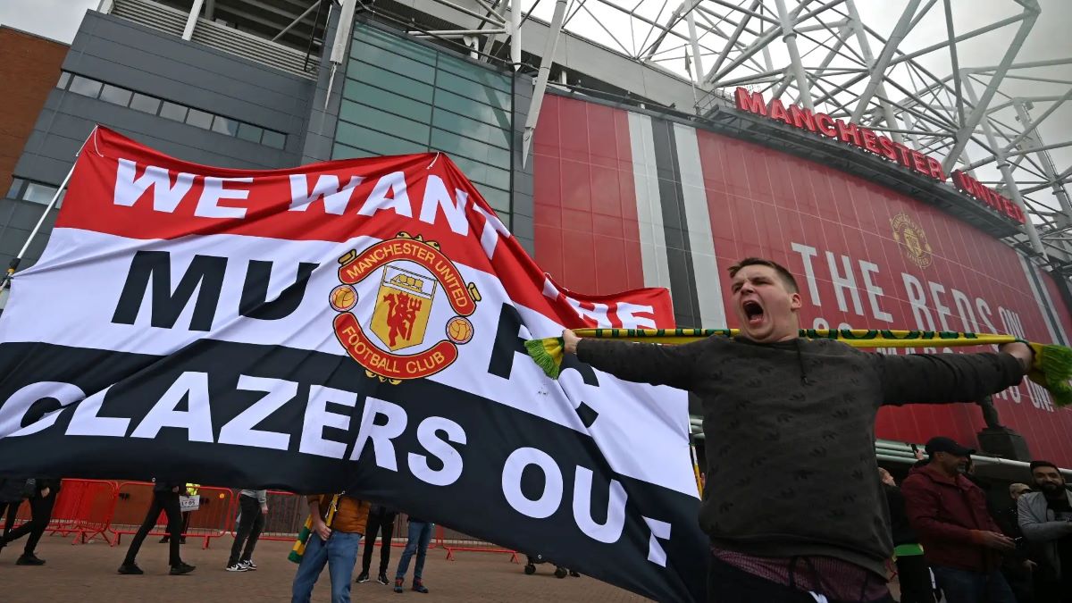 Manchester United protest Old Trafford