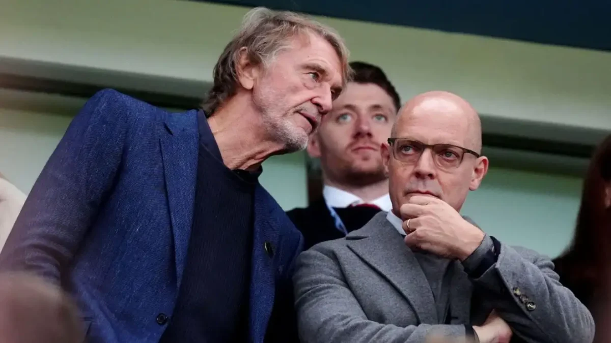 INEOS owner Sir Jim Ratcliffe and Sir Dave Brailsford