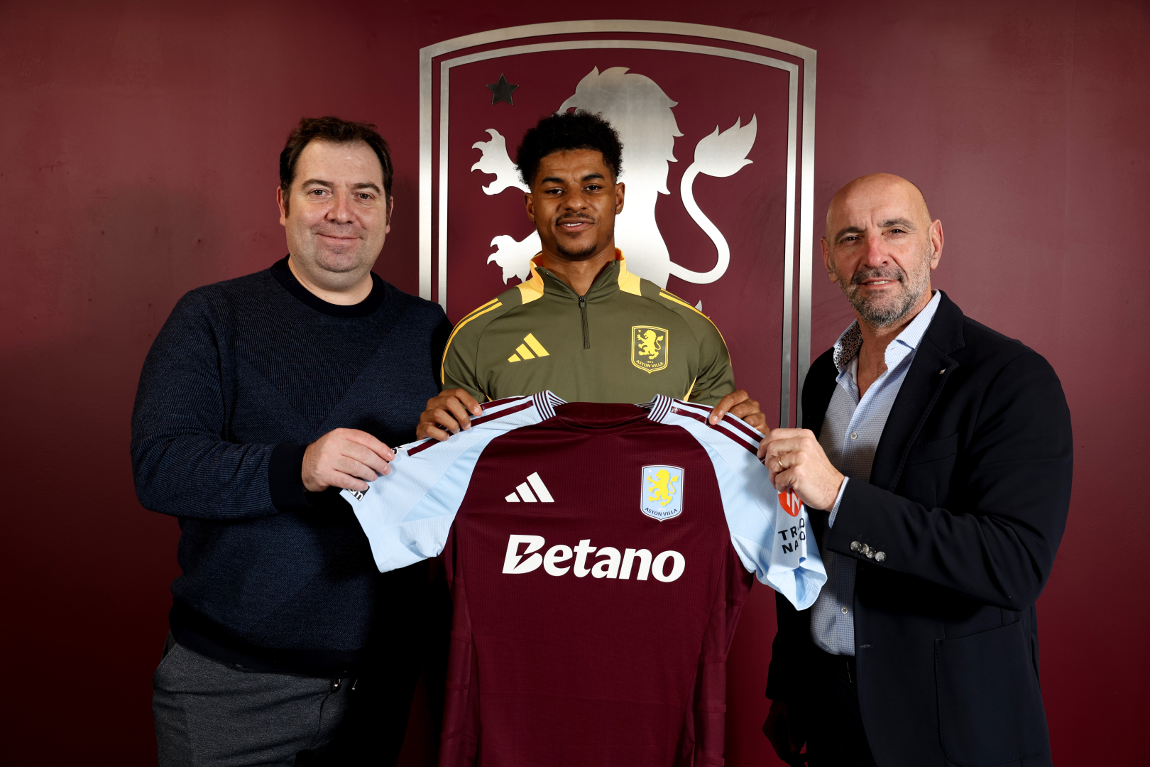 Marcus Rashford Aston Villa