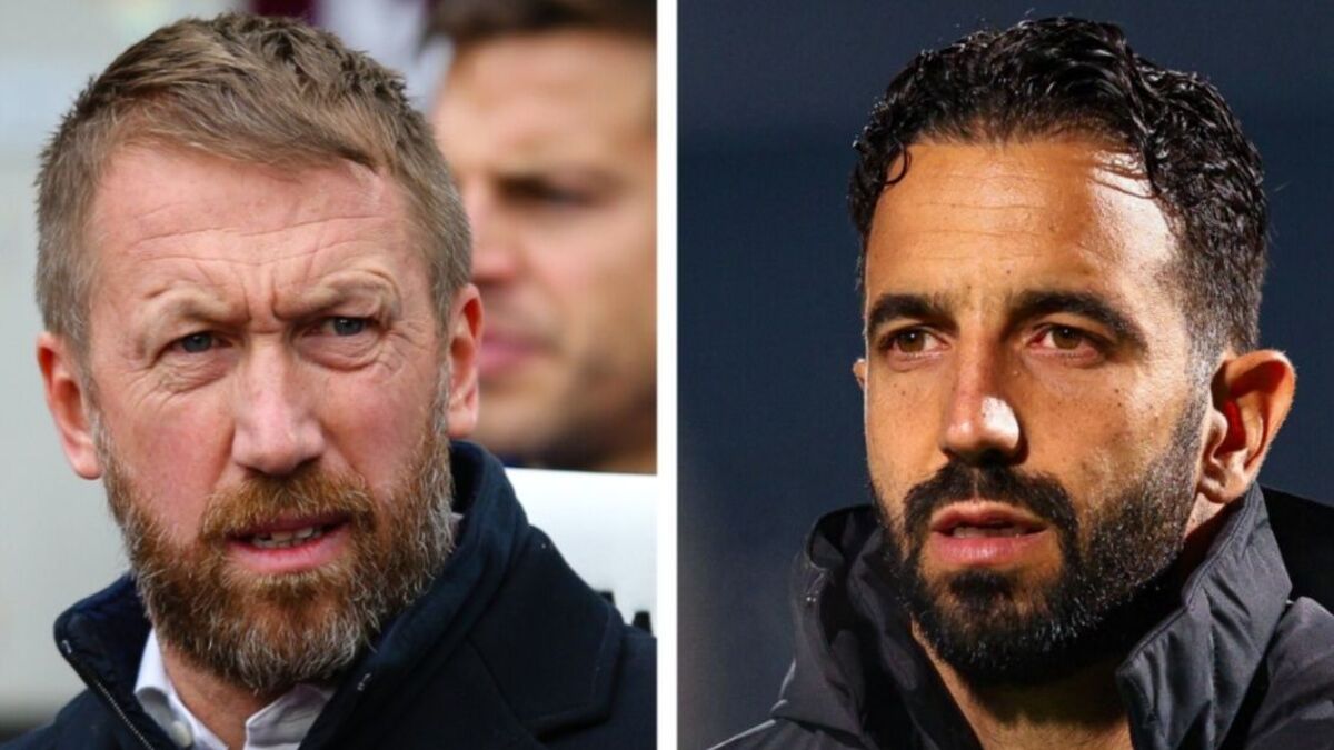 Graham Potter Ruben Amorim Angel Gomes