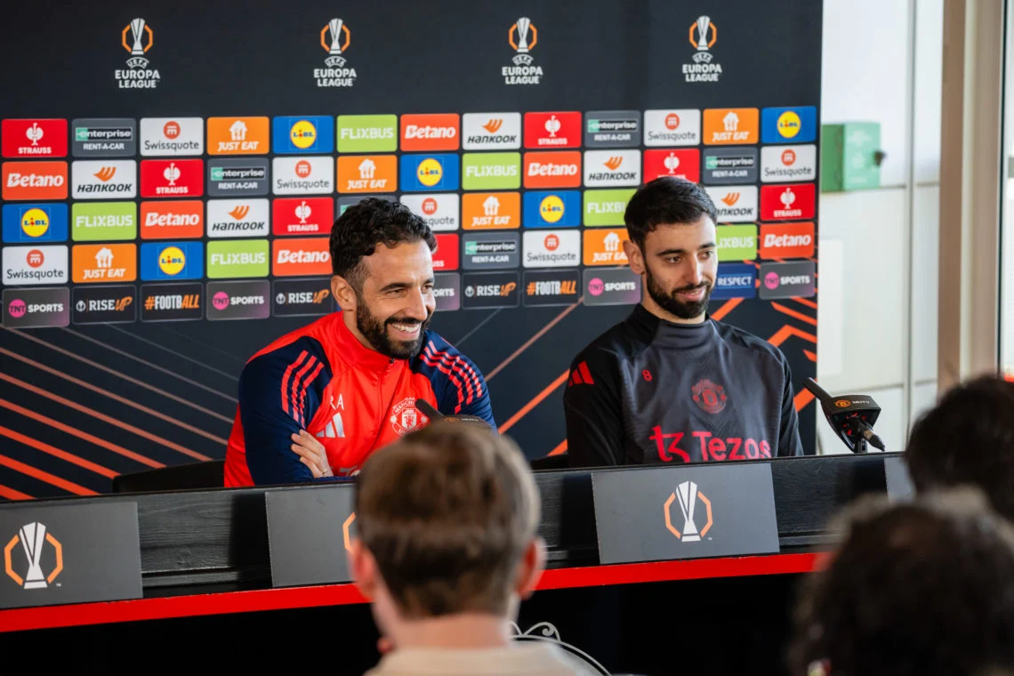 Bruno Fernandes Ruben Amorim Conference