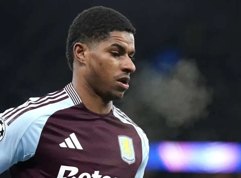 Marcus Rashford Aston Villa