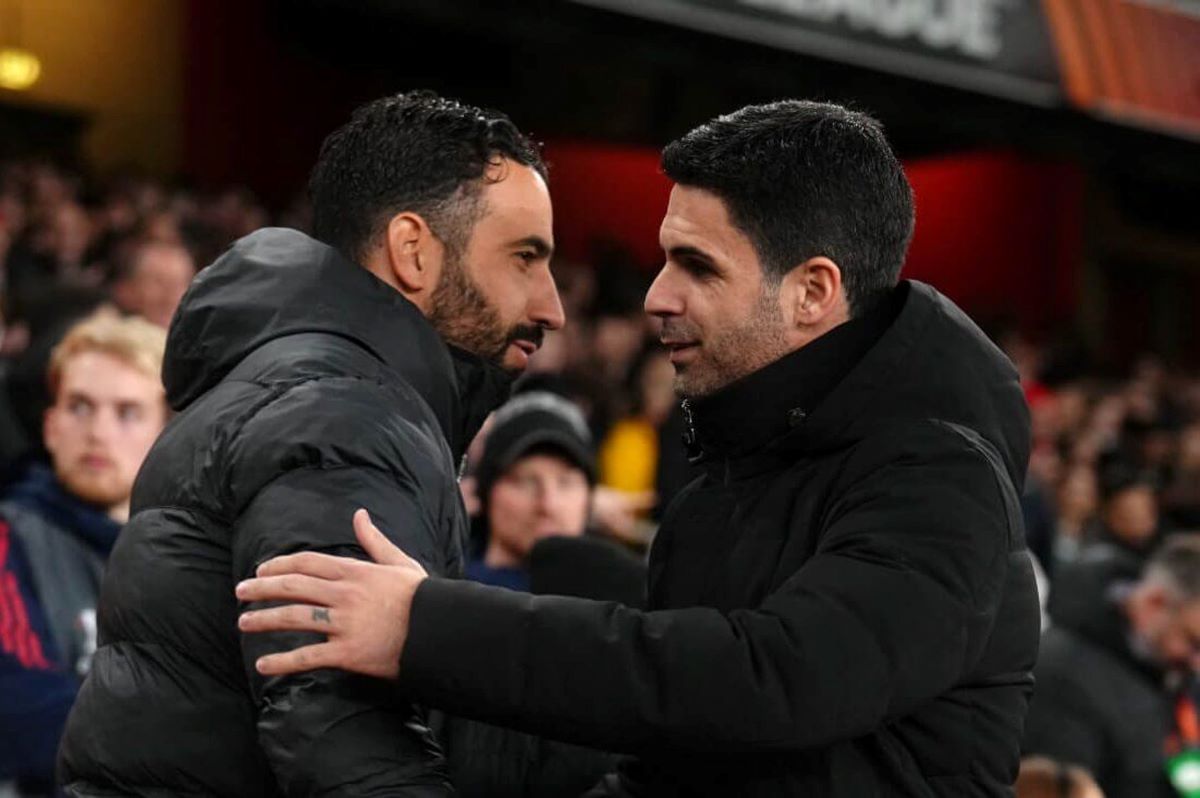 Manchester United Arsenal Ruben Amorim Mikel Arteta