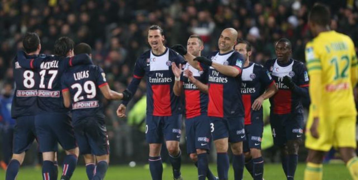 Jeremy Menez playing alongside Zlatan Ibrahimovic at PSG