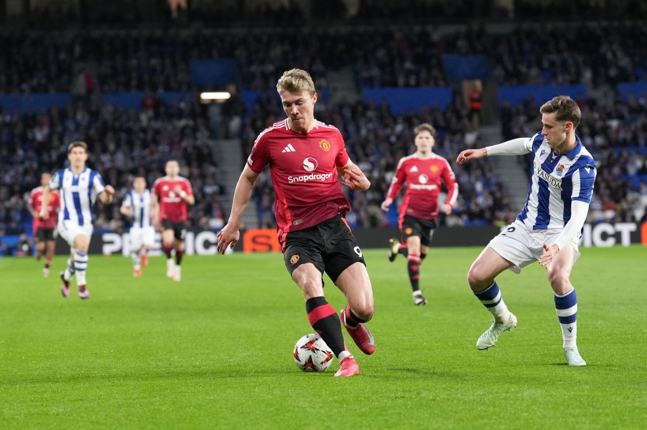 Rasmus Hojlund vs Real Sociedad