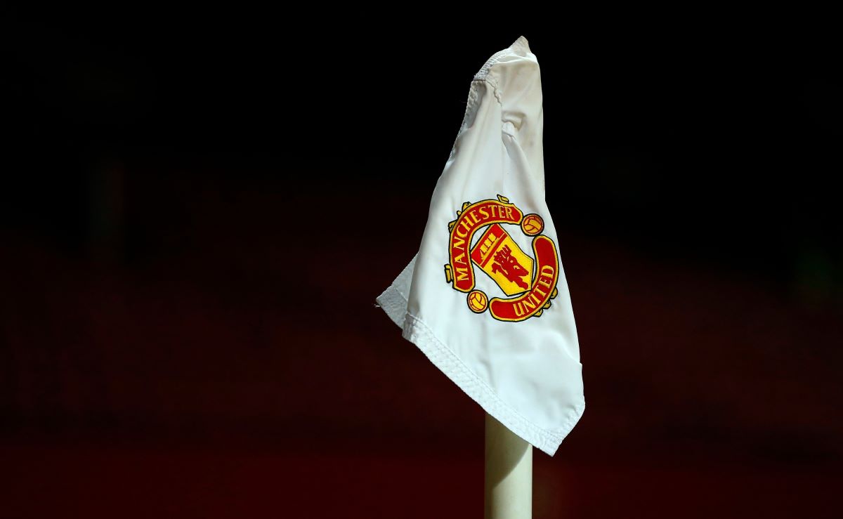 Manchester United corner flag
