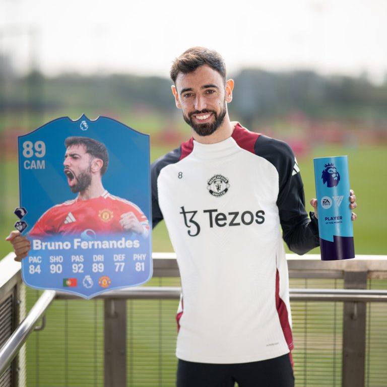 Bruno Fernandes EA POTM Award - March