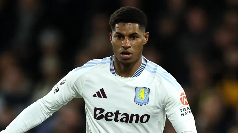 Marcus Rashford Aston Villa