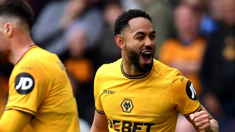 Matheus Cunha Celebration Wolverhampton Wanderers Wolves