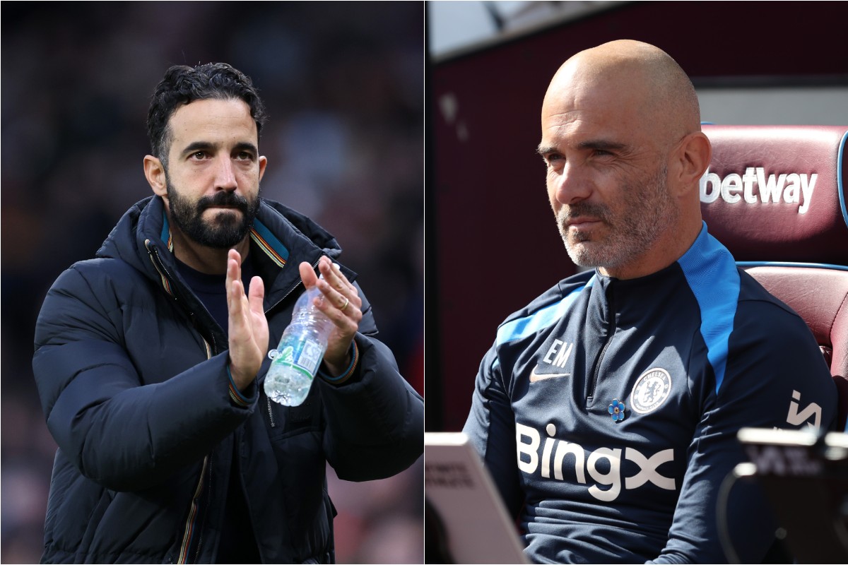 Enzo Maresca Ruben Amorim Chelsea Manchester United